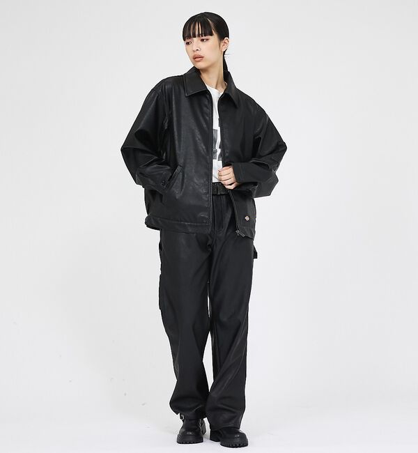 ABAHOUSE「【Dickies / ディッキーズ】フェイクレザーペインターパンツ / DB20」|その他|