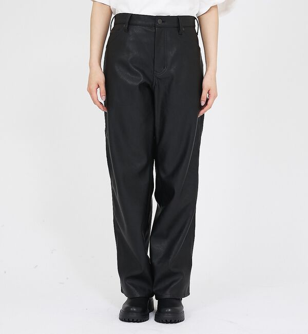 ABAHOUSE「【Dickies / ディッキーズ】フェイクレザーペインターパンツ / DB20」|その他|