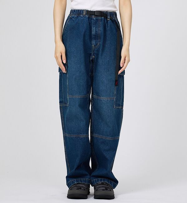ABAHOUSE「【GRAMICCI / グラミチ】DENIM CARGO PANT / デニムカ」|デニム|