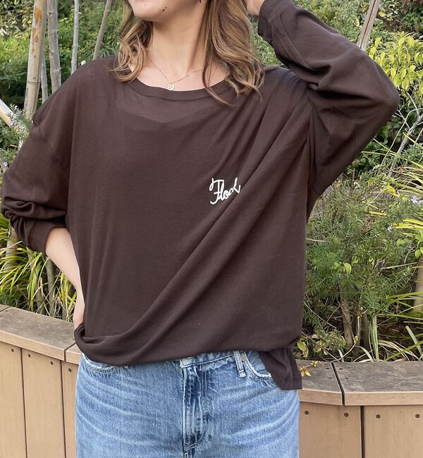 Rouge vif「【ST.JOHNS 3RD CLUB/セントジョンズサードクラブ】シアーロゴロン」|Tシャツ・カットソー|
