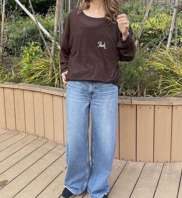 Rouge vif「【ST.JOHNS 3RD CLUB/セントジョンズサードクラブ】シアーロゴロン」|Tシャツ・カットソー|