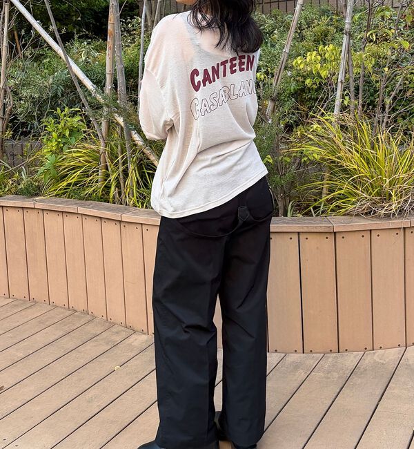 Rouge vif「【ST.JOHNS 3RD CLUB/セントジョンズサードクラブ】シアーロゴロン」|Tシャツ・カットソー|
