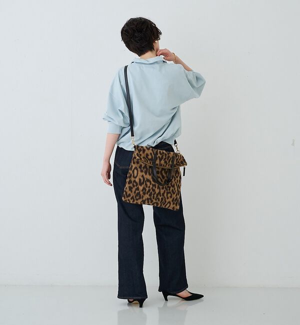 Rouge vif「【CHIMERE/シメール】 レオパード2WAYショルダーバッグ【予約】」|トートバッグ|