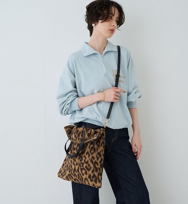 Rouge vif「【CHIMERE/シメール】 レオパード2WAYショルダーバッグ【予約】」|トートバッグ|