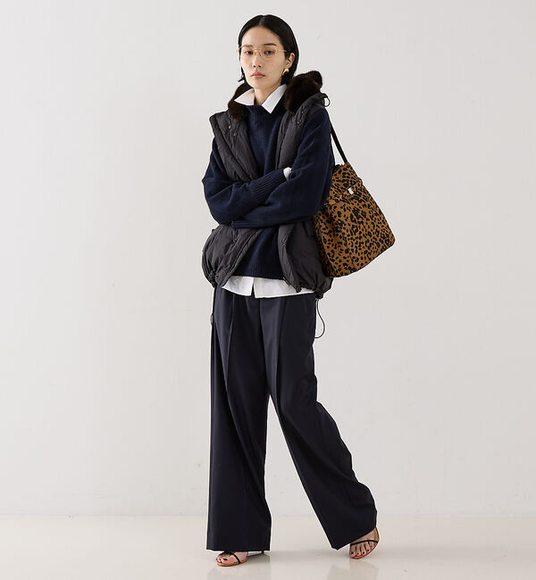The Store by C' 「【TOTEME】BELTED PONY HAIR BUCKET BAG／ベルト付」|ハンドバッグ|
