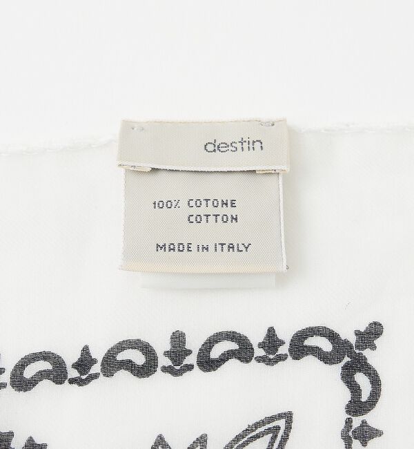 The Store by C' 「【destin】COT BANDANA CARRE／コットンバンダナ90&times;90」|バンダナ・スカーフ|