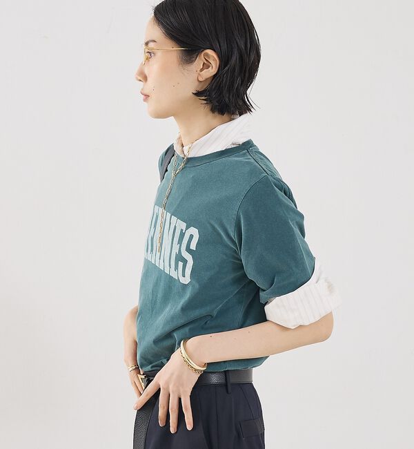 The Store by C' 「【REMI RELIEF】【別注】RENNESロゴTシャツ」|Tシャツ・カットソー|