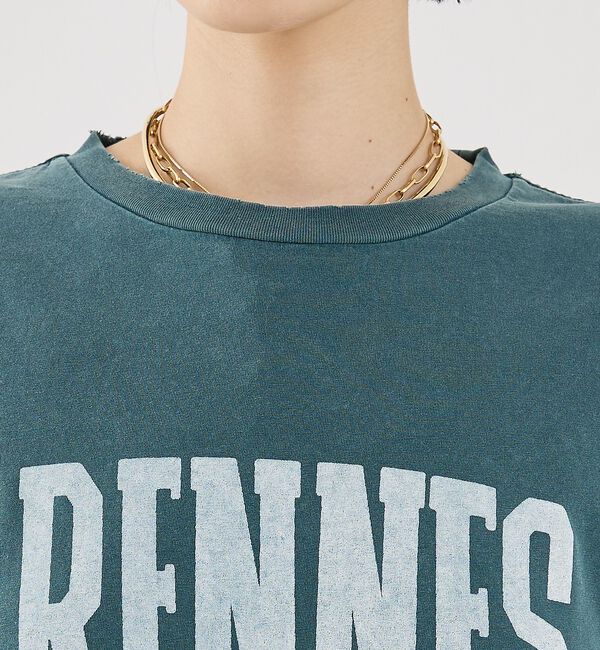 The Store by C' 「【REMI RELIEF】【別注】RENNESロゴTシャツ」|Tシャツ・カットソー|