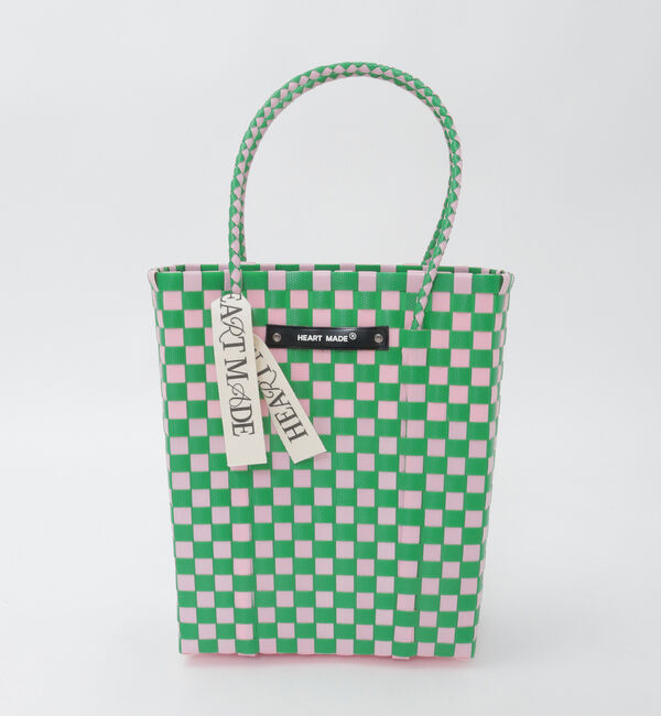 TIARA「【HEART MADE/ハートメイド】Avery Everyday Tote」|トートバッグ|グリーン