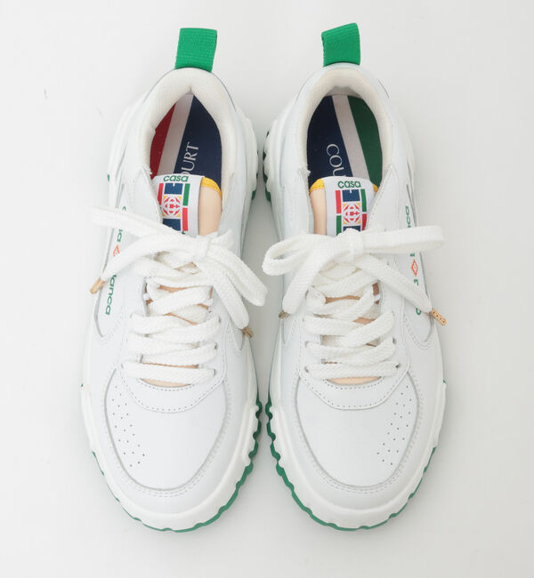 SOFFITTO「【Casablanca/カサブランカ】Tennis Court Sneaker Leather」|スニーカー|