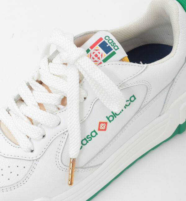 SOFFITTO「【Casablanca/カサブランカ】Tennis Court Sneaker Leather」|スニーカー|