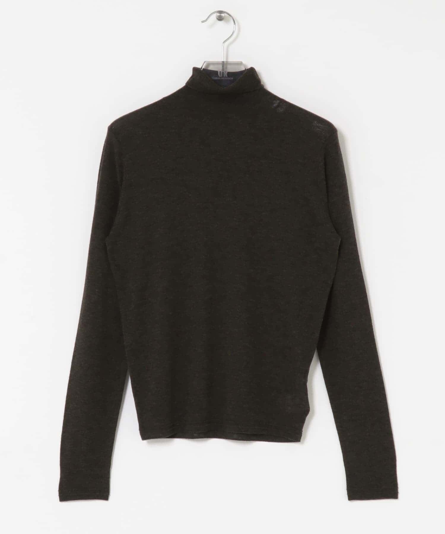 URBAN RESEARCH「new basic　LOA THERMAL TURTLEKNIT」|ニット・セーター|カーキ