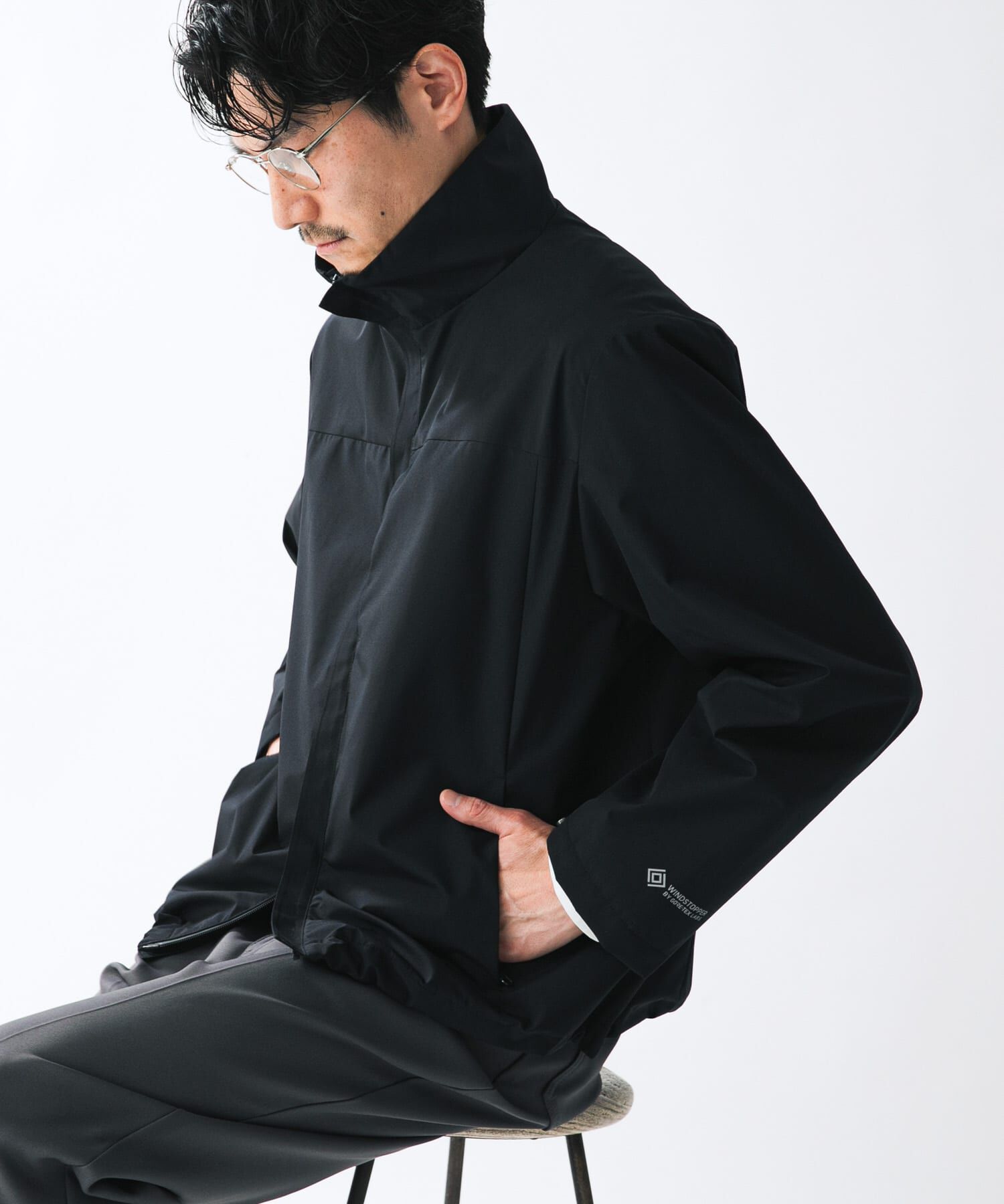 URBAN RESEARCH ROSSO「『別注』+phenix　WINDSTOPPER by GORE-TEX LABS スタンドブルゾン」|ブルゾン・スタジャン|
