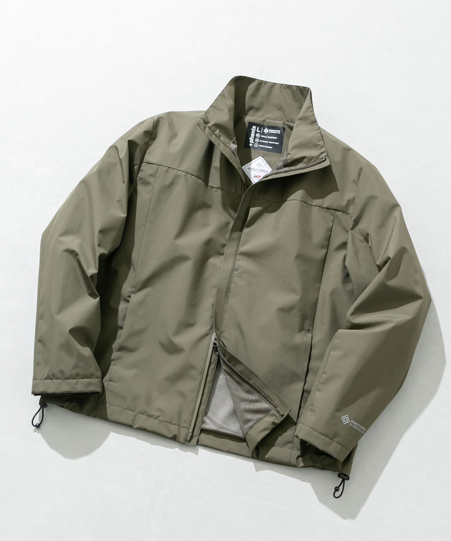 URBAN RESEARCH ROSSO「『別注』+phenix　WINDSTOPPER by GORE-TEX LABS スタンドブルゾン」|ブルゾン・スタジャン|