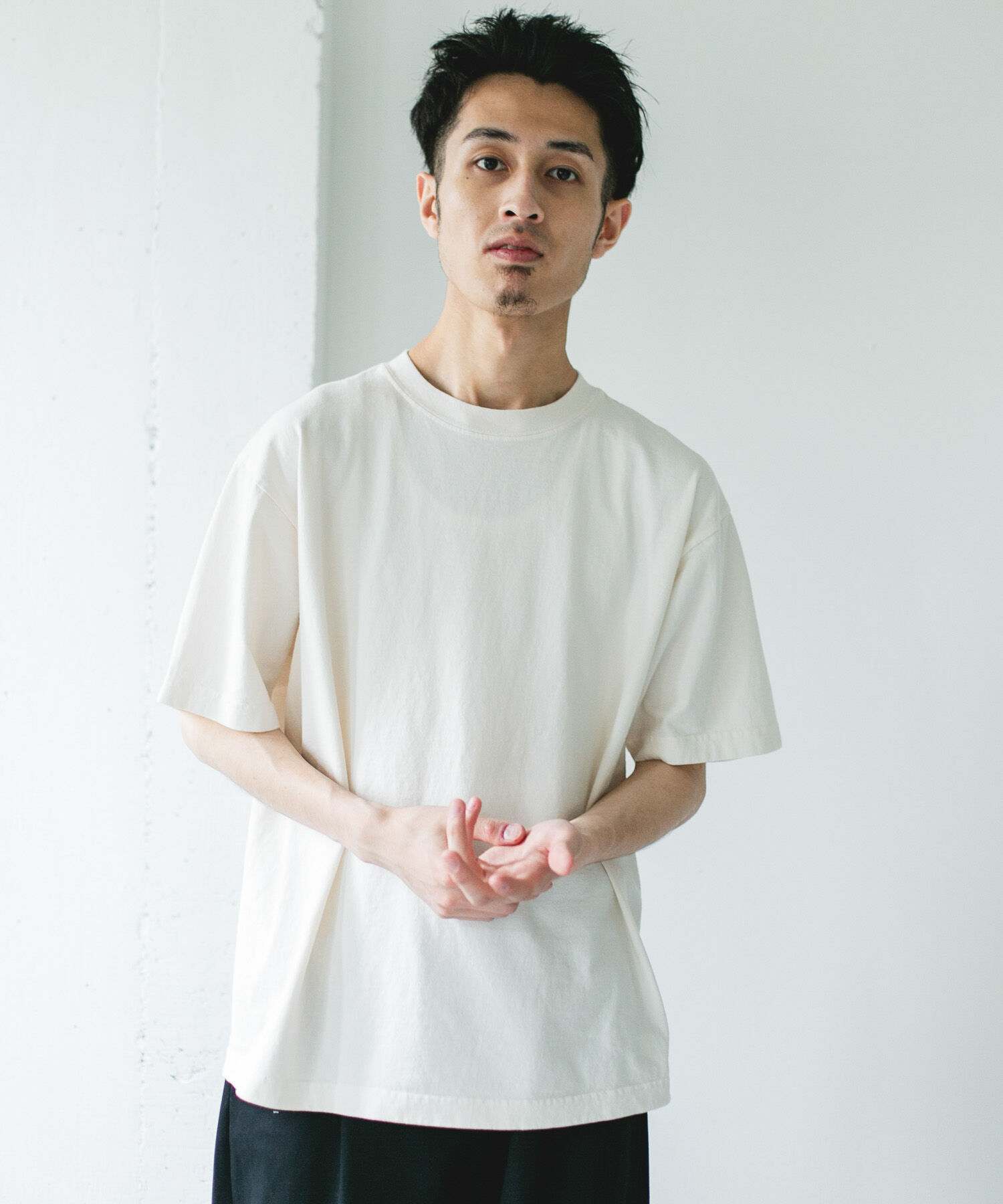 URBAN RESEARCH DOORS「MADE IN USA ガーメントダイ Tシャツ」|Tシャツ・カットソー|