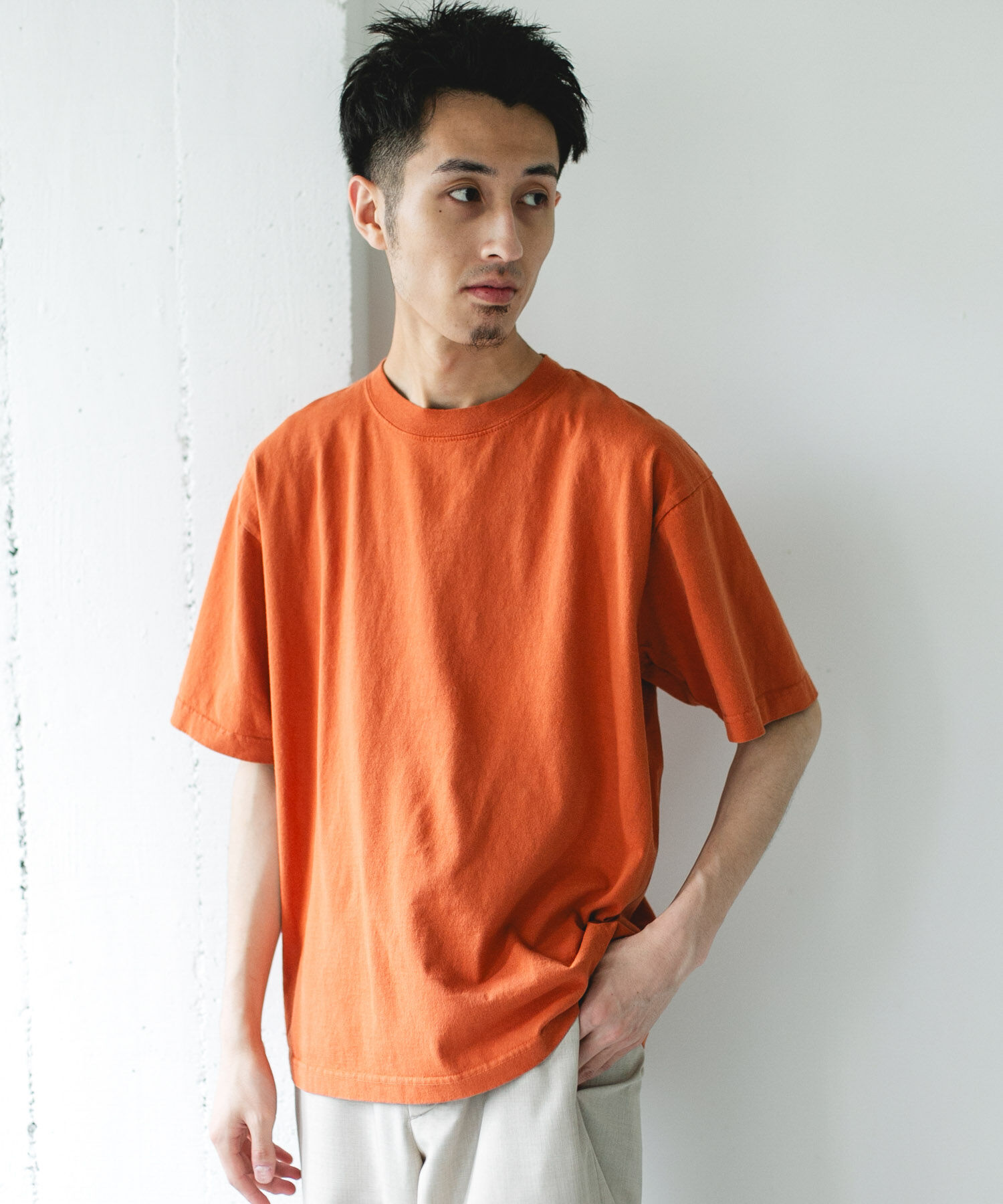 URBAN RESEARCH DOORS「MADE IN USA ガーメントダイ Tシャツ」|Tシャツ・カットソー|