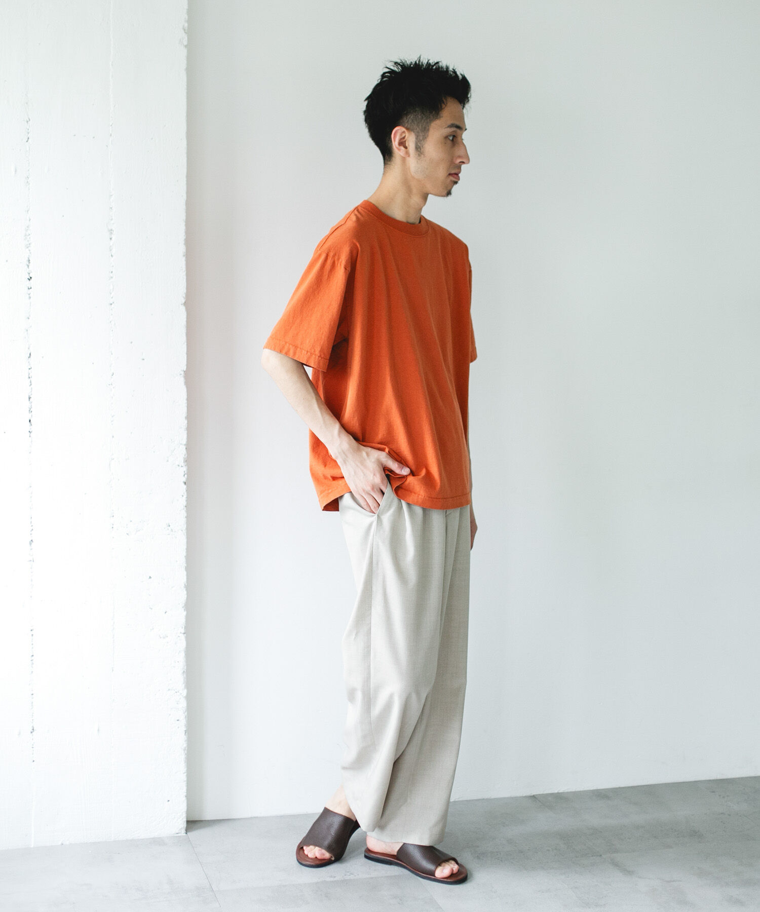 URBAN RESEARCH DOORS「MADE IN USA ガーメントダイ Tシャツ」|Tシャツ・カットソー|