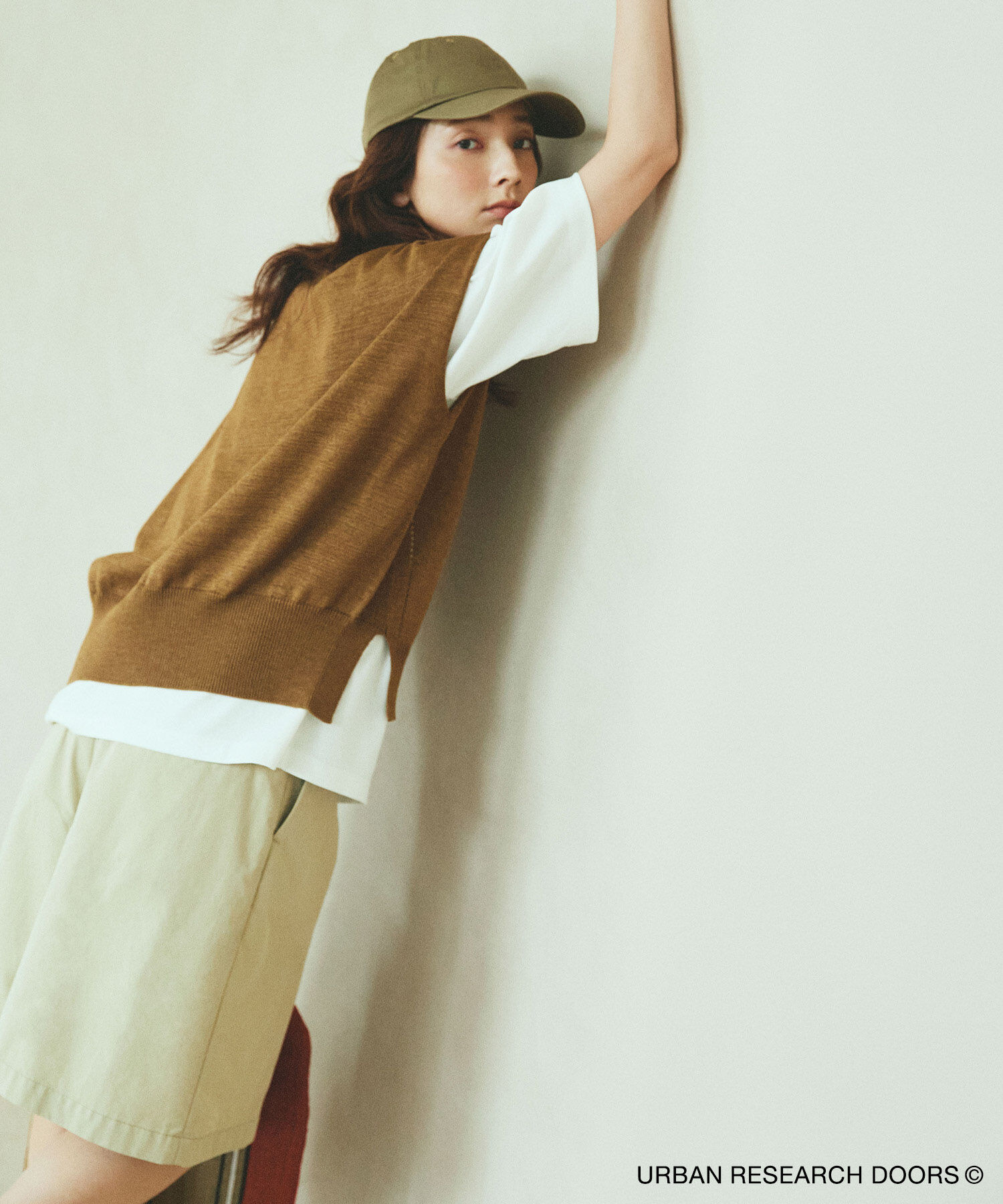 URBAN RESEARCH DOORS「『洗濯可/UVカット』『UR TECH』Aircareフレンチニットプルオーバー」|その他|