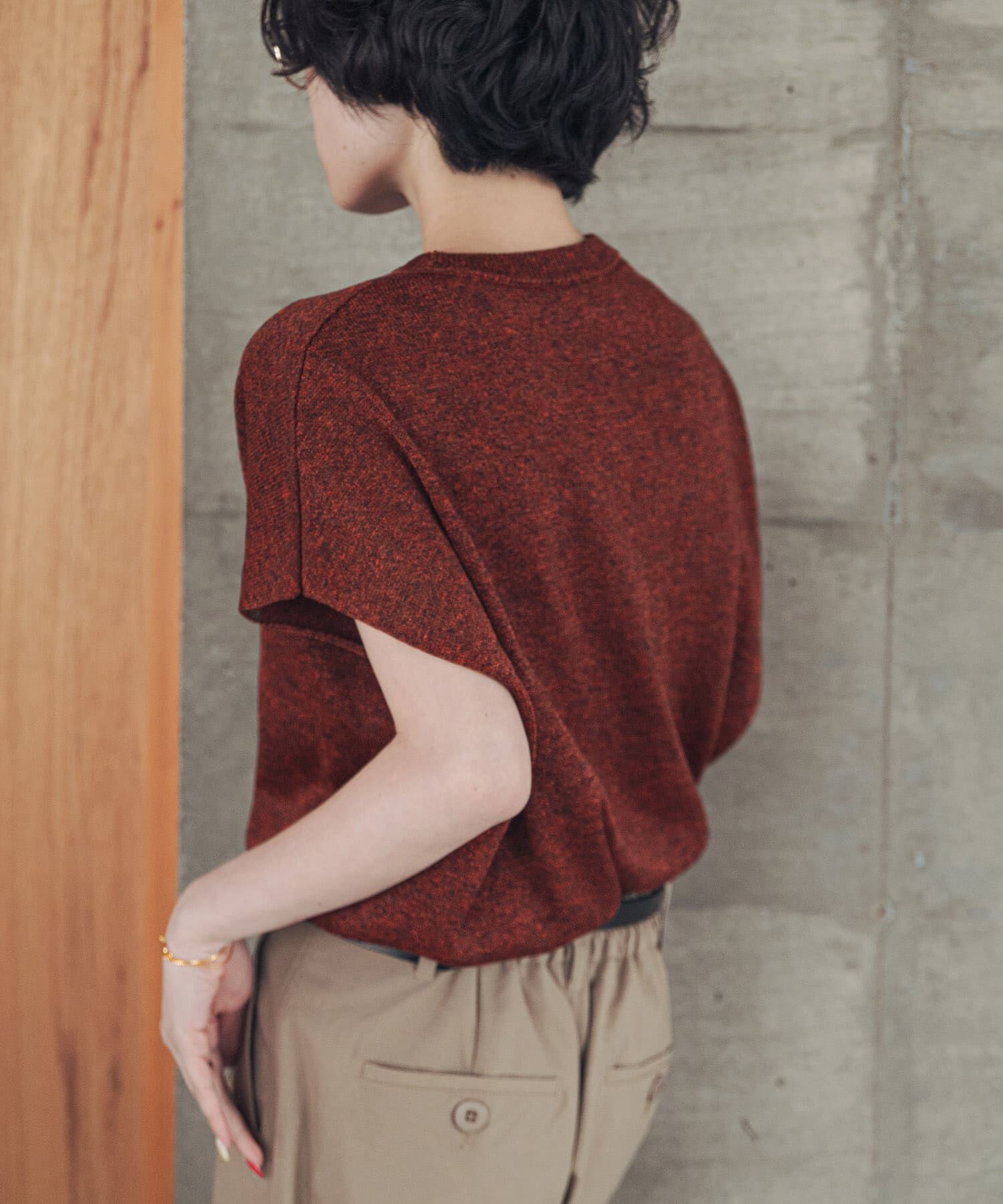 URBAN RESEARCH DOORS「『洗濯可/UVカット』『UR TECH』Aircareフレンチニットプルオーバー」|その他|
