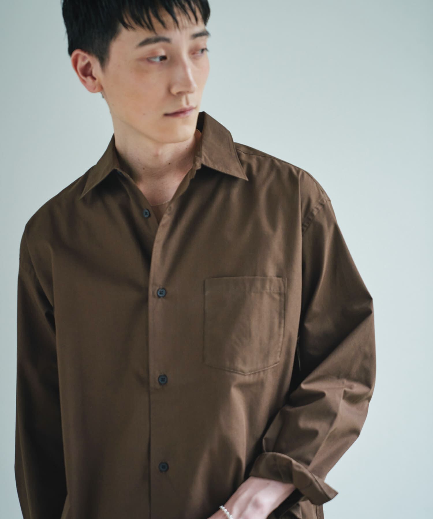 URBAN RESEARCH DOORS「『速乾/イージーケア/UVカット』『URTECH』Aircare ロングスリーブシャツ」|シャツ・ブラウス|