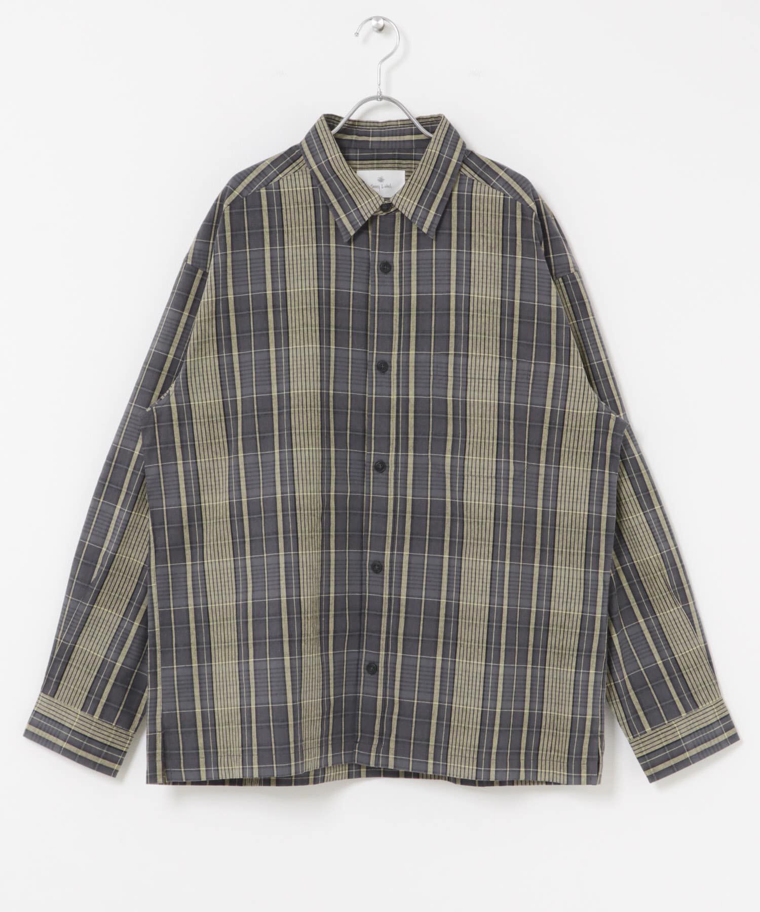 Sonny Label 「リラックスフィットチェックレギュラーカラーシャツ」|シャツ・ブラウス|