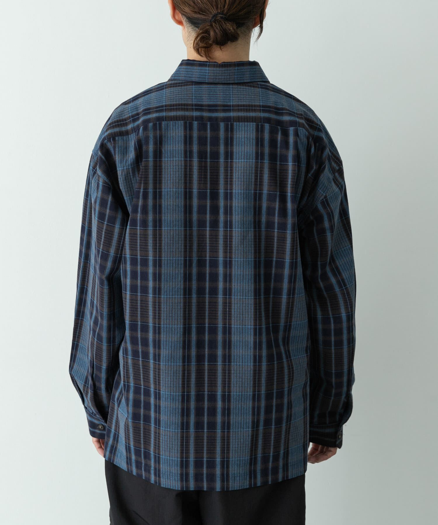 Sonny Label 「リラックスフィットチェックレギュラーカラーシャツ」|シャツ・ブラウス|