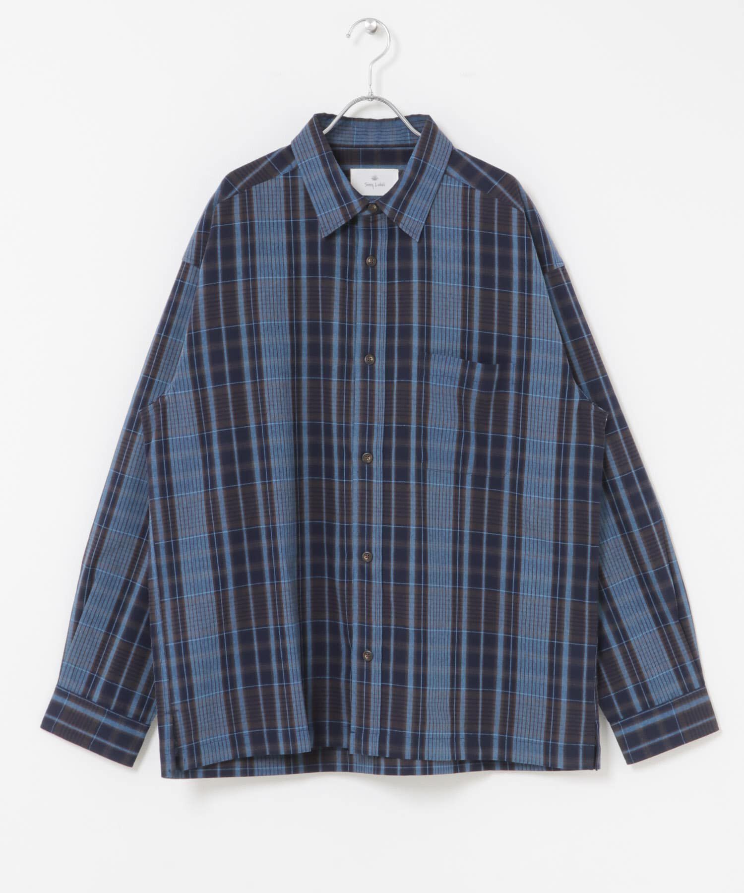 Sonny Label 「リラックスフィットチェックレギュラーカラーシャツ」|シャツ・ブラウス|