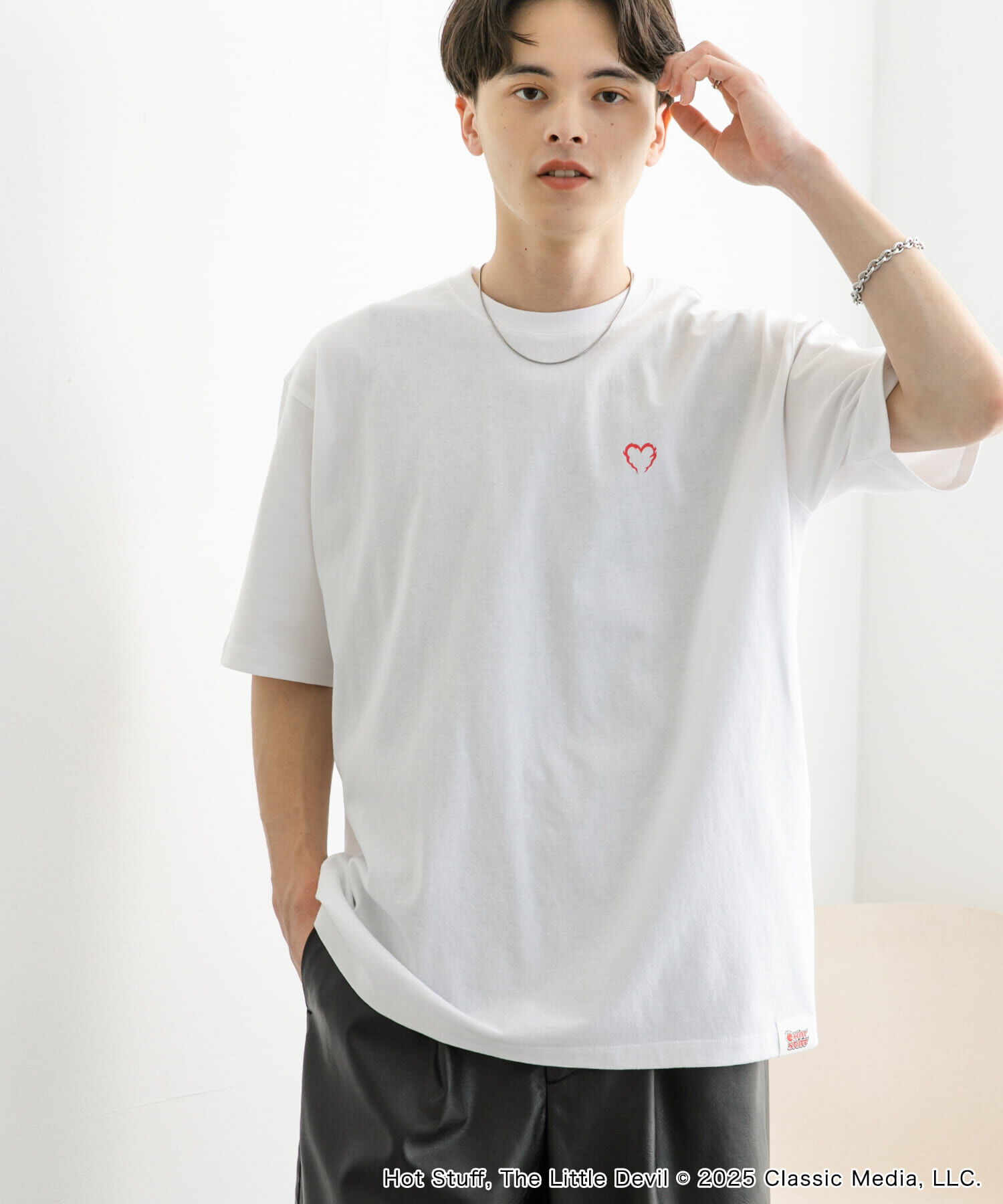 SENSE OF PLACE by URBAN RESEARCH「『別注』HOT STUFF&times;SENSE OF PLACE　 プリントTシャツ A」|Tシャツ・カットソー|