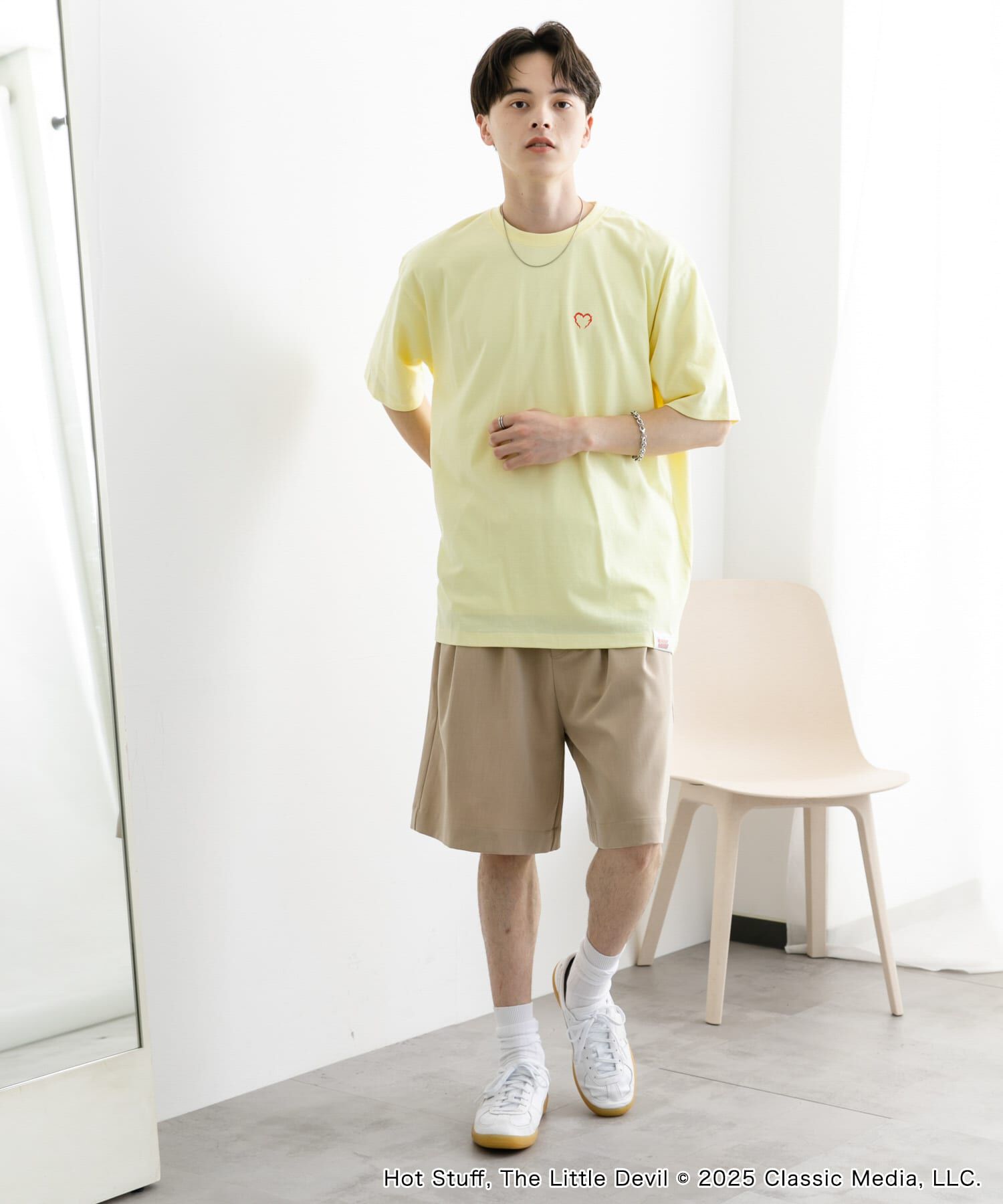 SENSE OF PLACE by URBAN RESEARCH「『別注』HOT STUFF&times;SENSE OF PLACE　 プリントTシャツ A」|Tシャツ・カットソー|