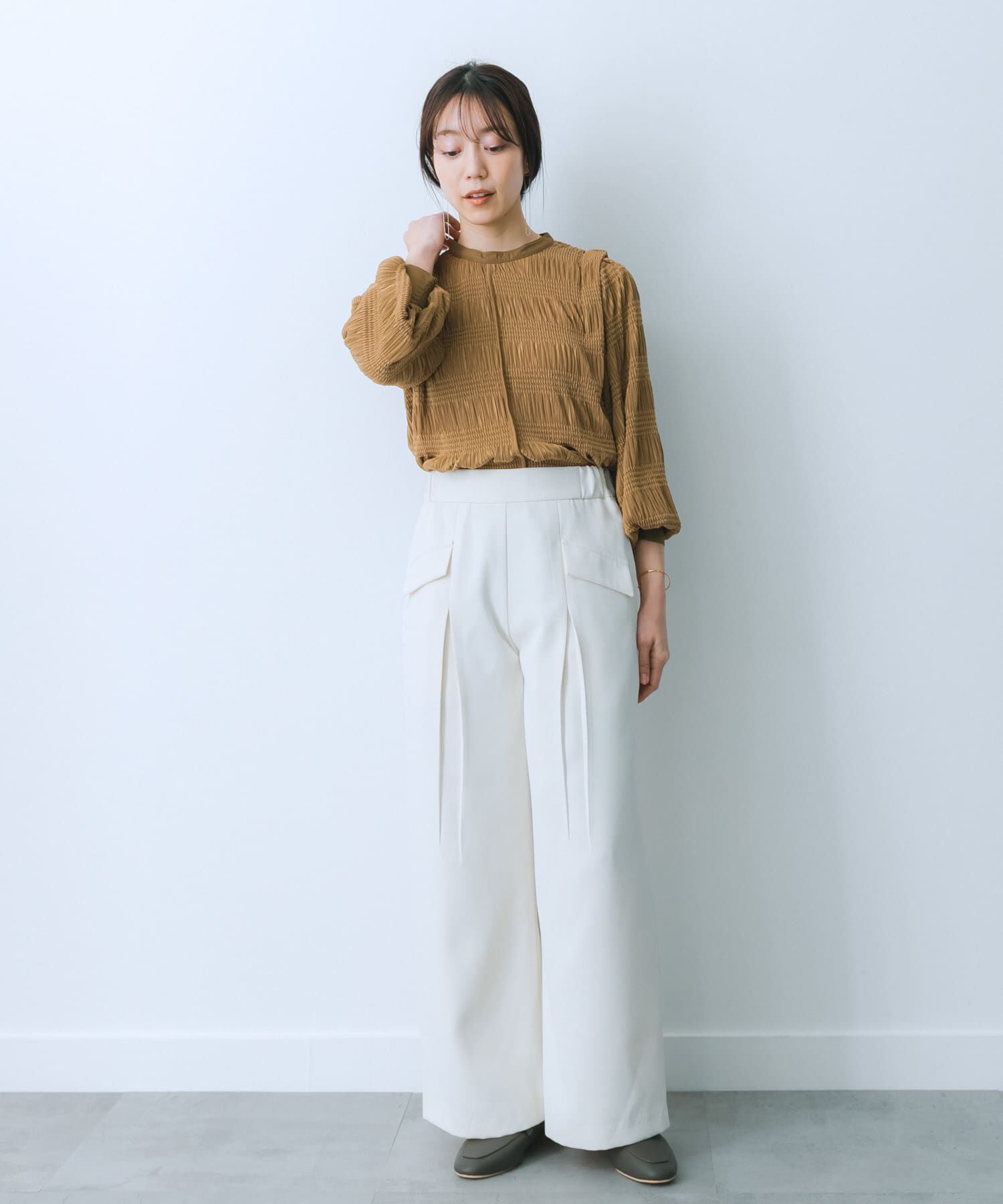 SENSE OF PLACE by URBAN RESEARCH「フラップポケットワイドパンツ」|その他|