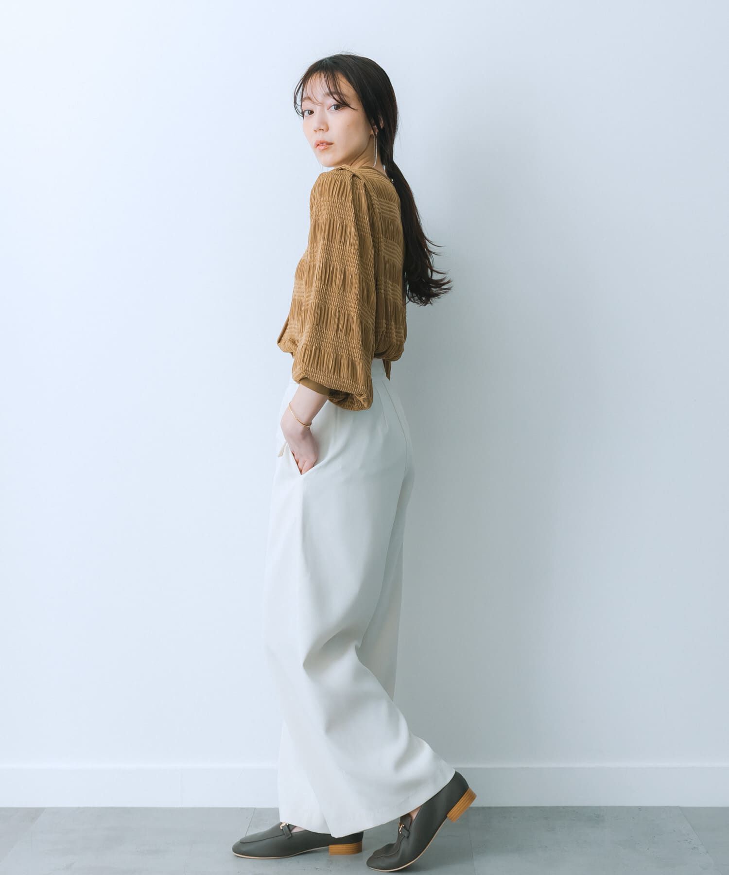 SENSE OF PLACE by URBAN RESEARCH「フラップポケットワイドパンツ」|その他|