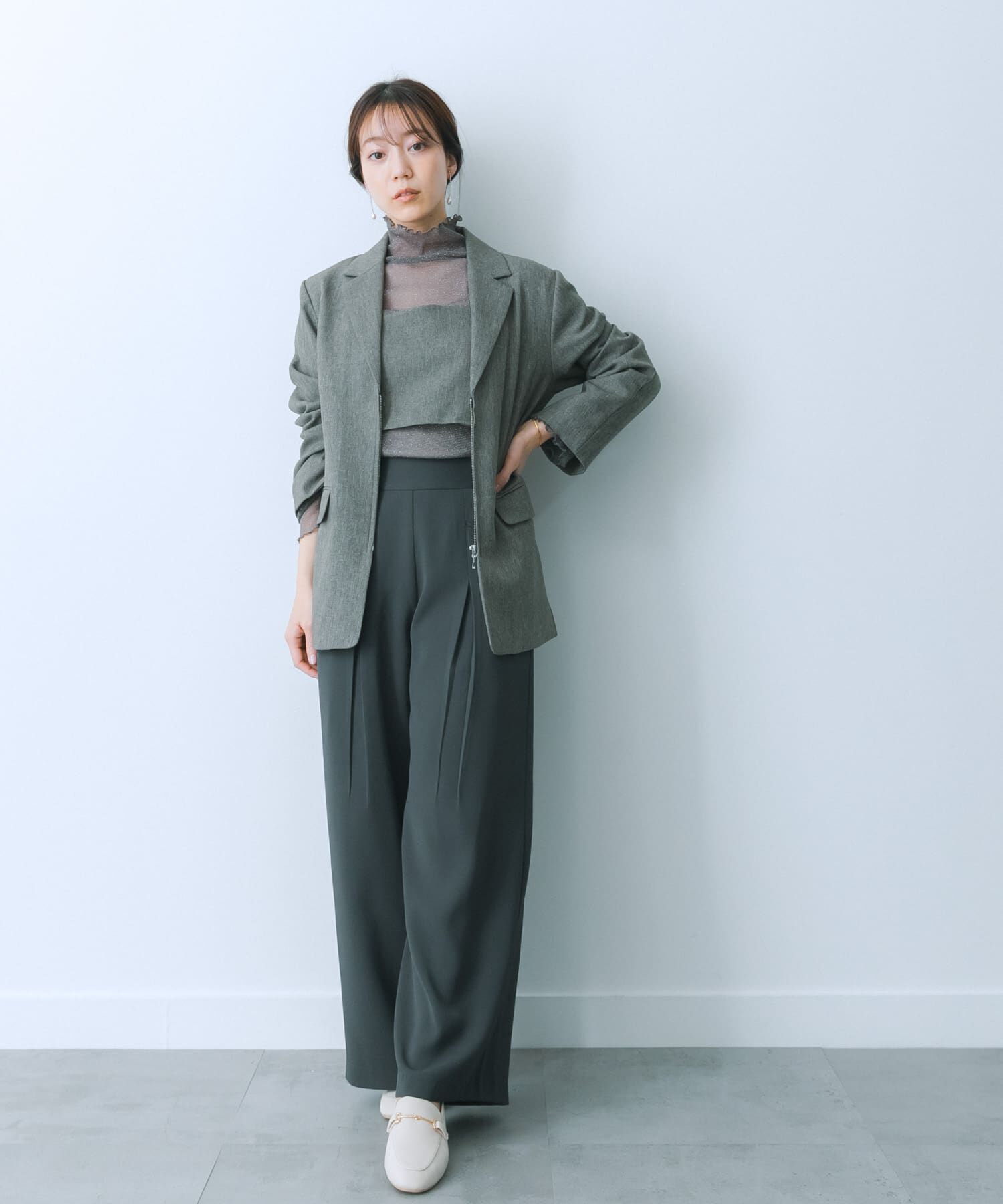 SENSE OF PLACE by URBAN RESEARCH「フラップポケットワイドパンツ」|その他|