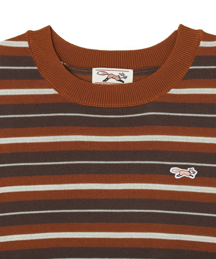 AMERICAN HOLIC「【PENNEY'S】レトロボーダー半袖ニット」|ニット・セーター|