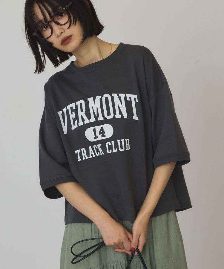 AMERICAN HOLIC「アソートロゴルーズスウェット」|Tシャツ・カットソー|Charcoal Gray