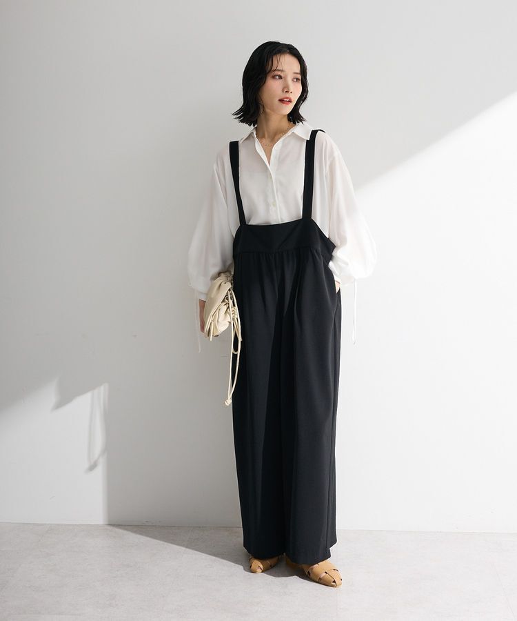 Green Parks「スカーチョサロペット」|その他|Black
