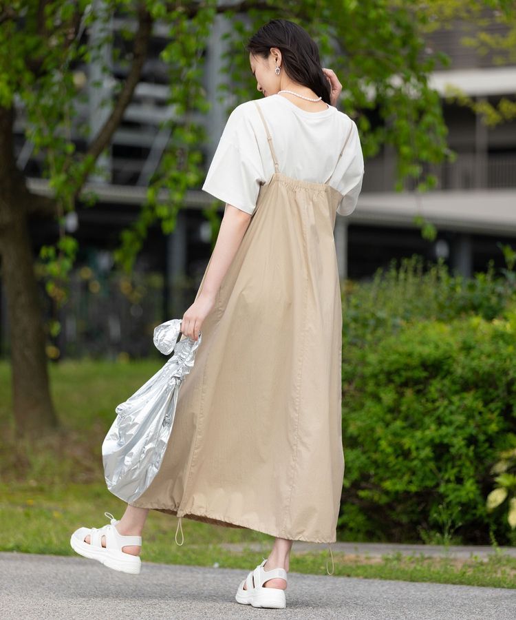 Green Parks「撥水加工キャミワンピース」|ワンピース|