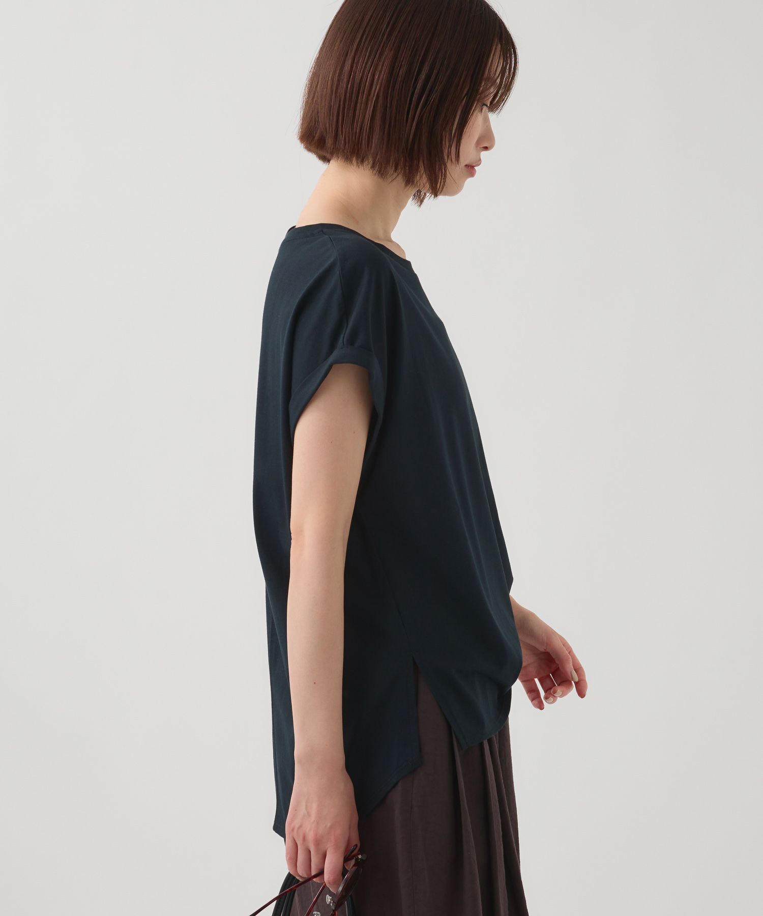 BABYLONE「ターンバックTシャツ」|Tシャツ・カットソー|