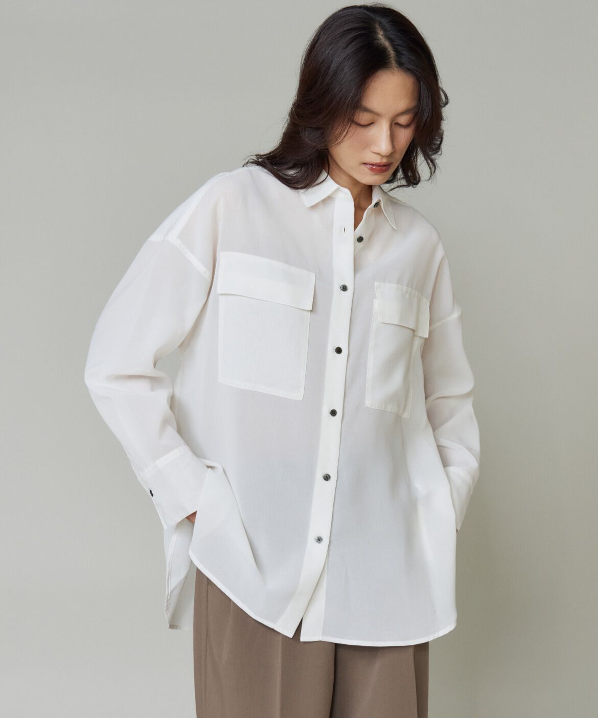 DAY by DAY it&rsquo;s international「オーバーサイズシアーシャツ」|シャツ・ブラウス|