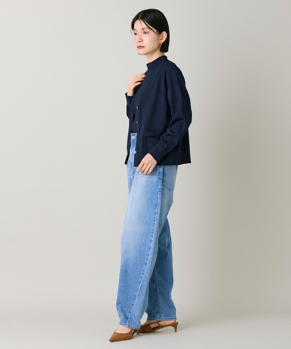 DAY by DAY it&rsquo;s international「バレルレッグデニムパンツ｜旬のバレル脚で勝負するモードなデニム」|その他|