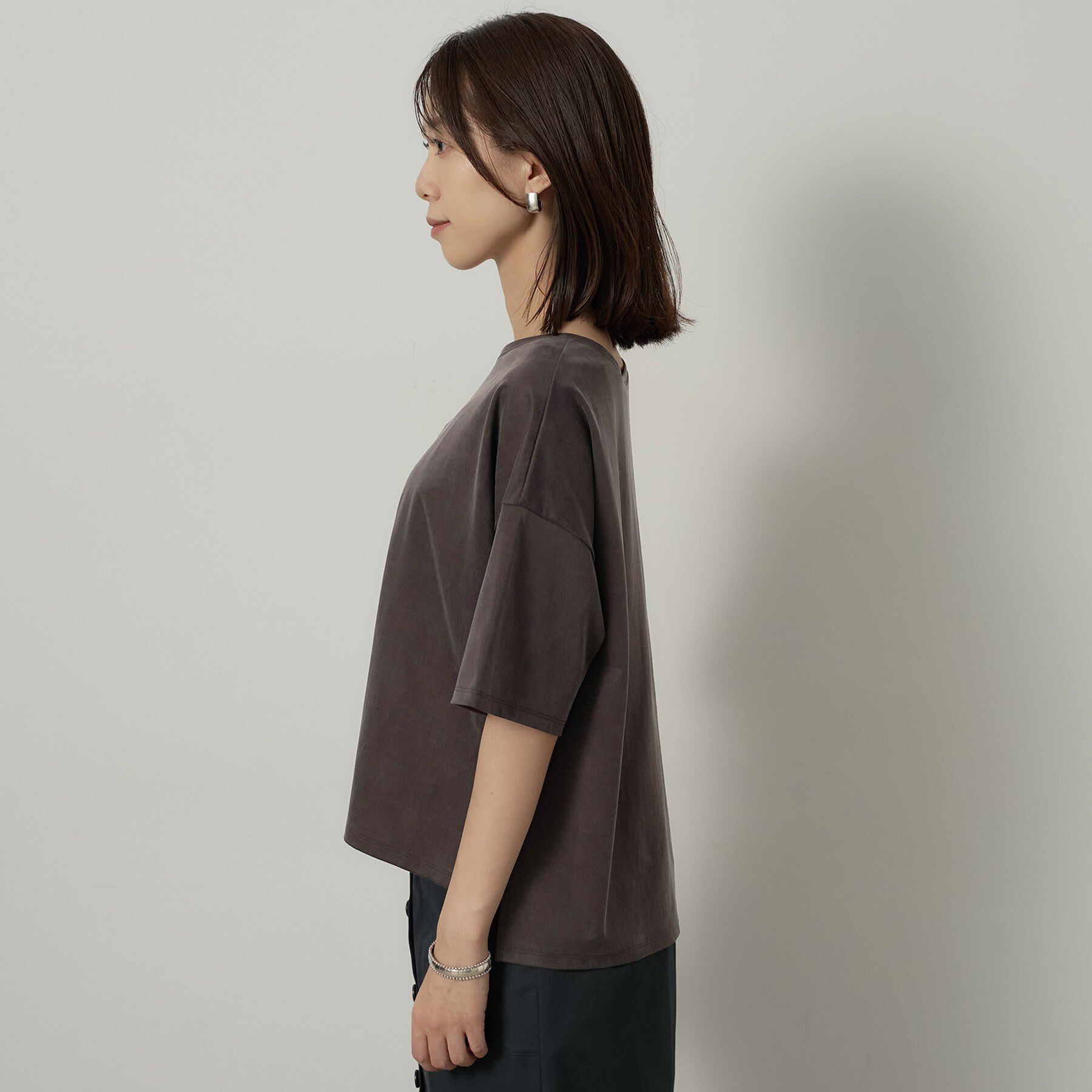 UNTITLED「【セットアップ可/接触冷感】ヴィンテージライクプルオーバー」|Tシャツ・カットソー|