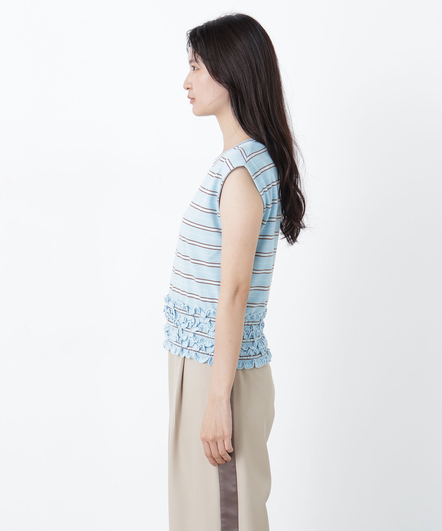  「〈N.〉ランダムボーダトップス」|Tシャツ・カットソー|
