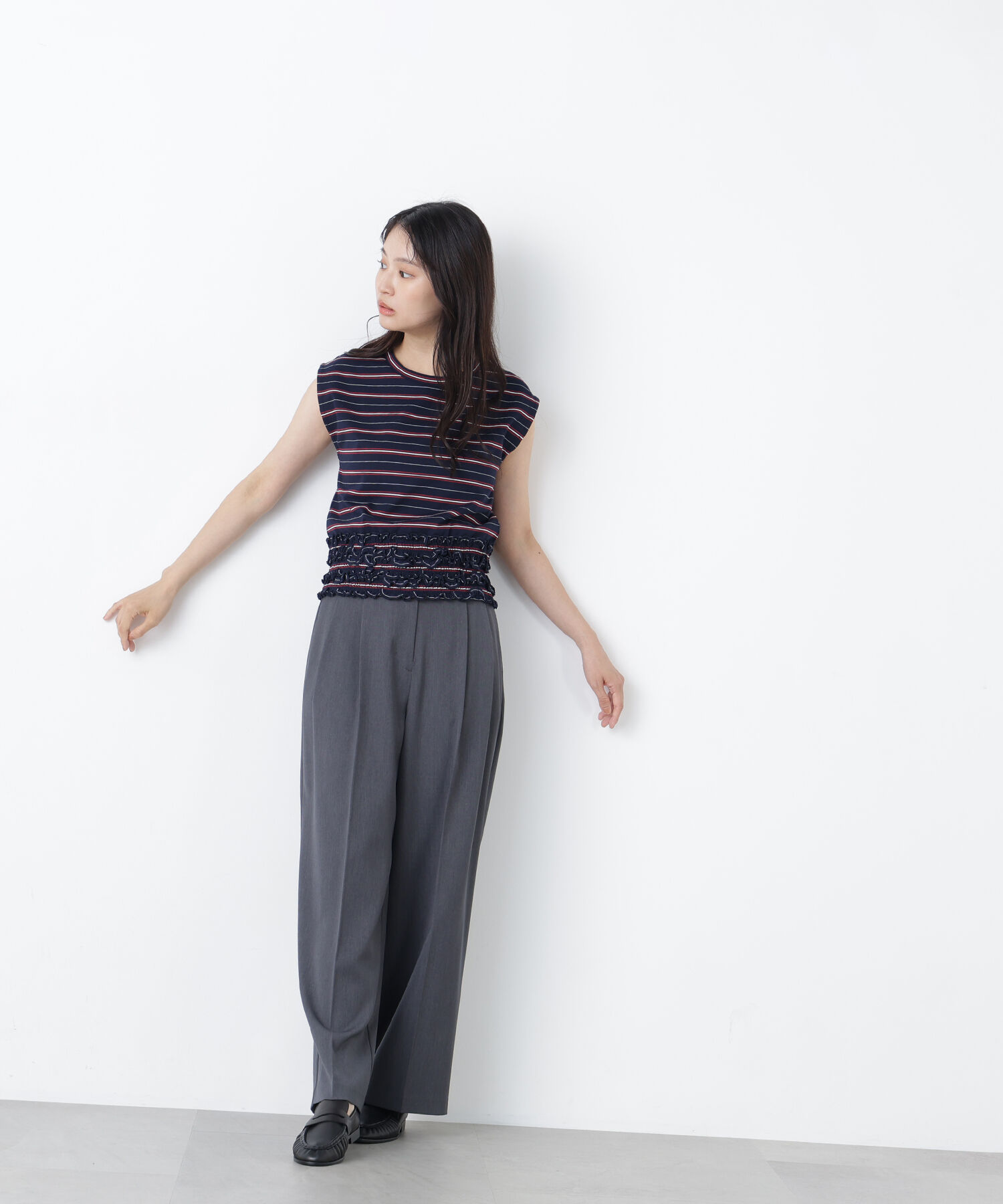  「〈N.〉ランダムボーダトップス」|Tシャツ・カットソー|