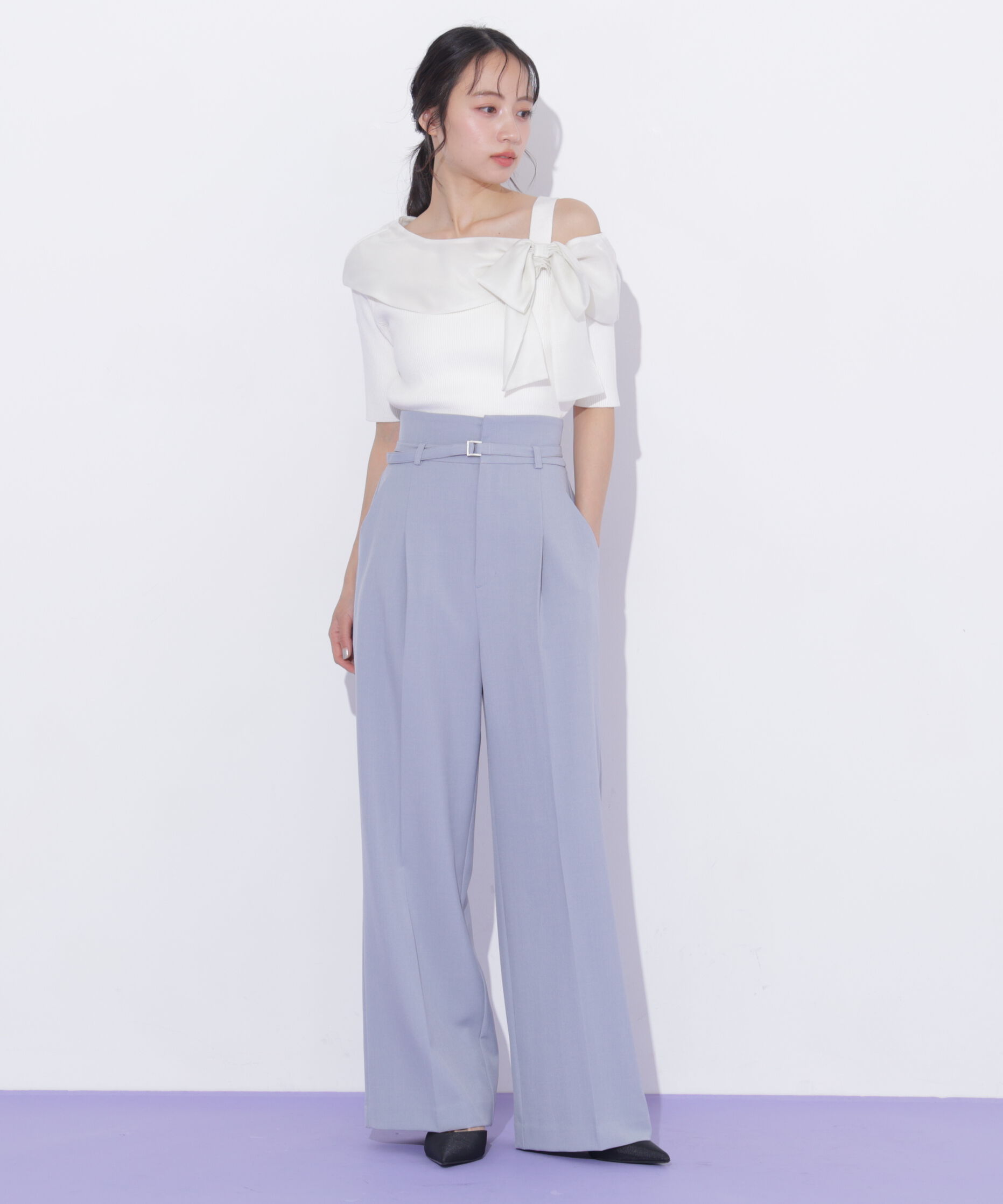  「〈セットアップ対応〉サマーツイルワイドパンツ」|その他|