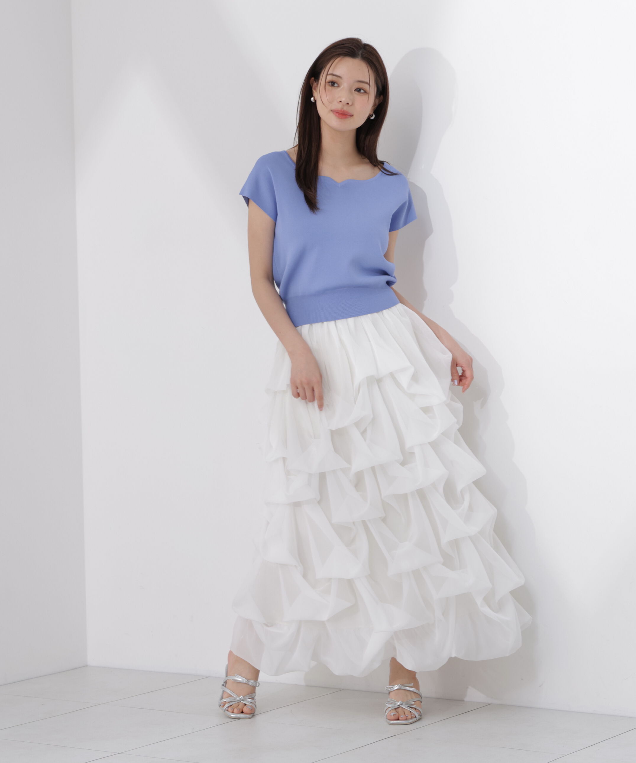 PROPORTION BODY DRESSING「＜山内ともなさんコラボ＞タックバルーンスカート 26SS」|スカート|