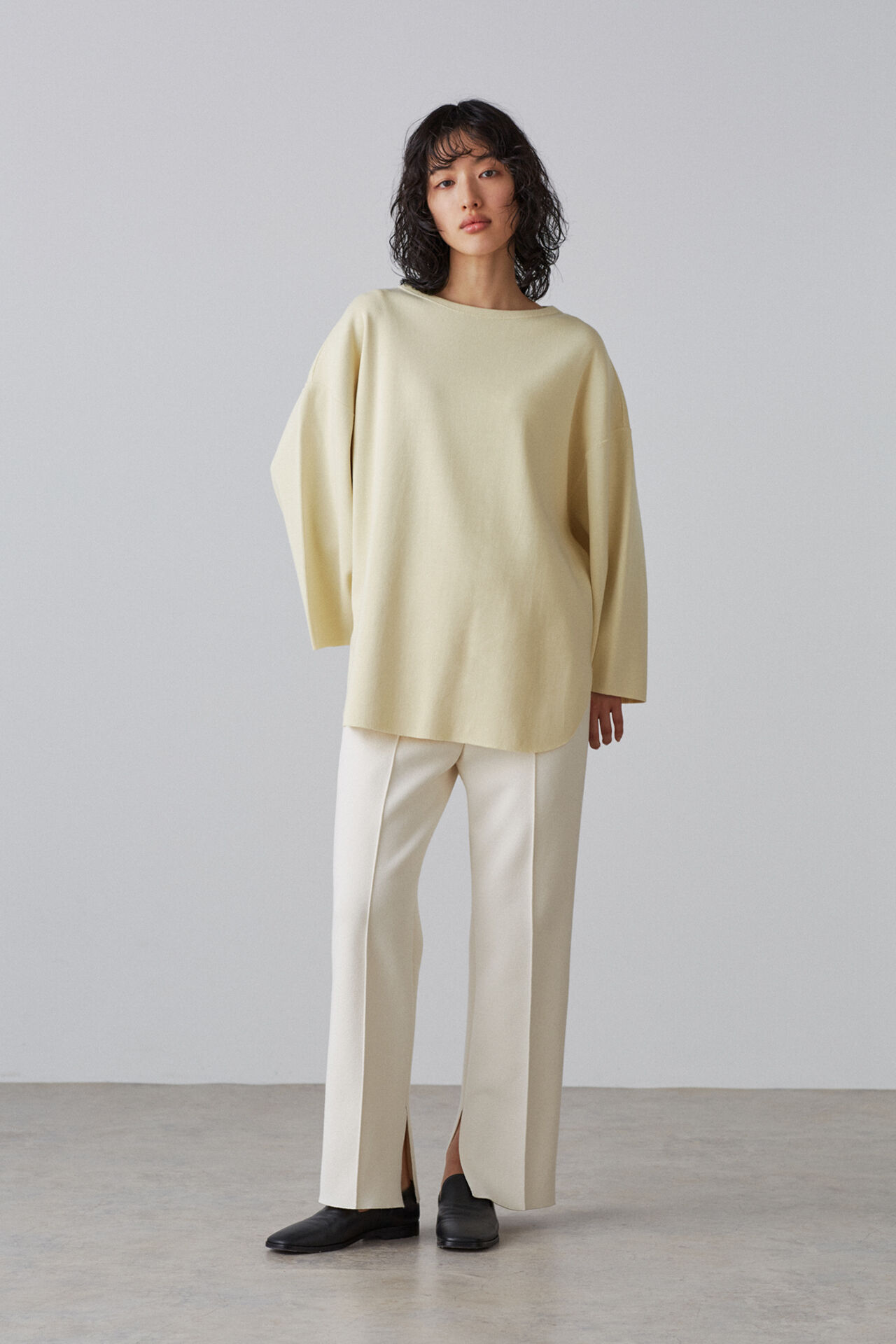 YLEVE 「YLEVE / COTTON RIB PULLOVER BIG」|Tシャツ・カットソー|