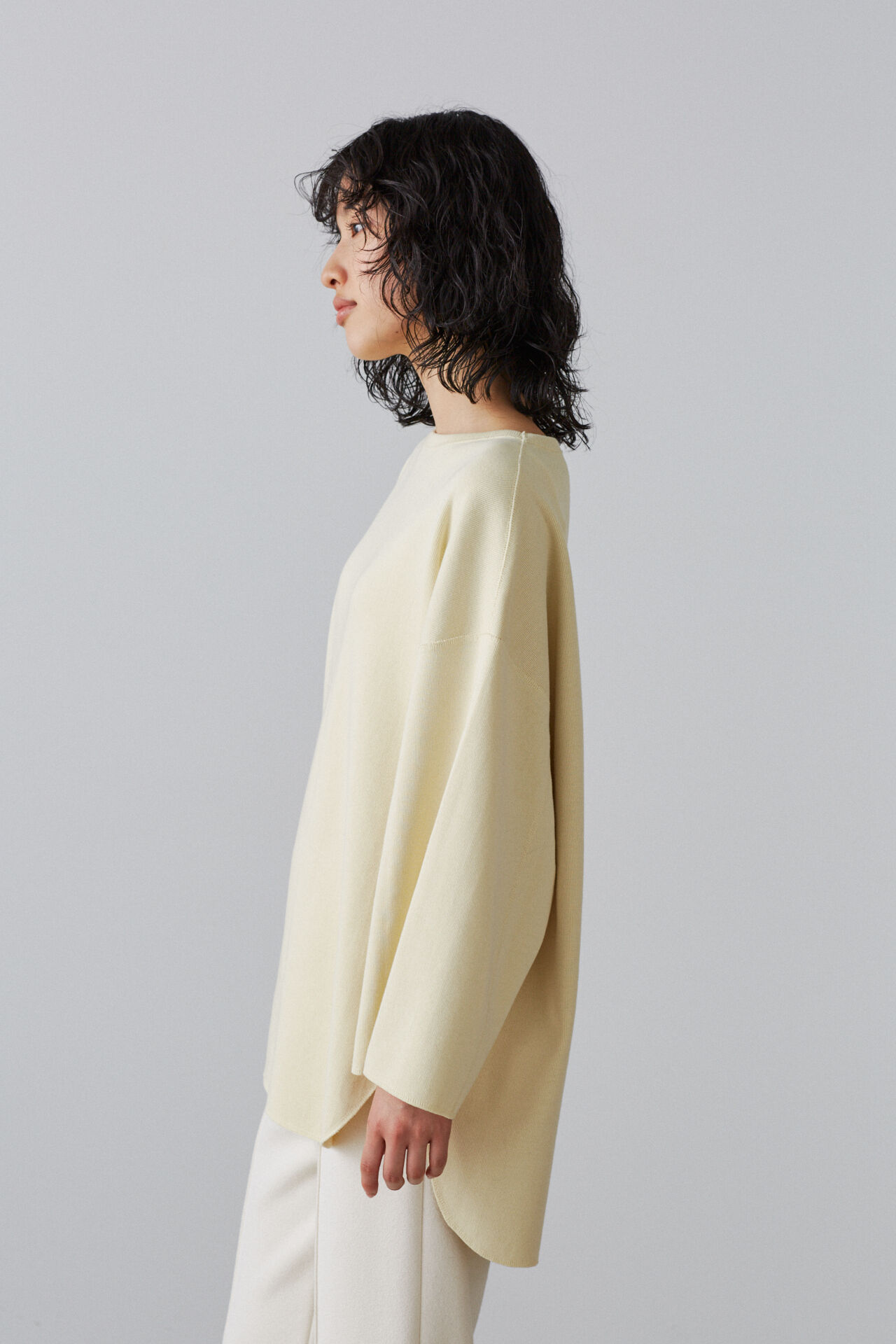 YLEVE 「YLEVE / COTTON RIB PULLOVER BIG」|Tシャツ・カットソー|
