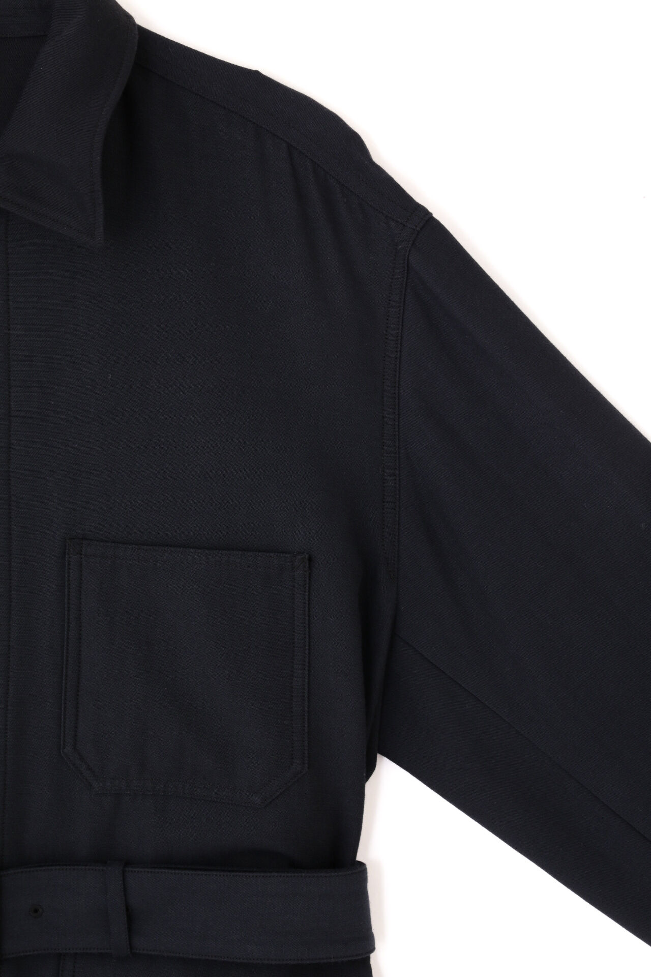 YLEVE 「YLEVE / VISCOSE COTTON COVERALL JACKET」|ブルゾン・スタジャン|
