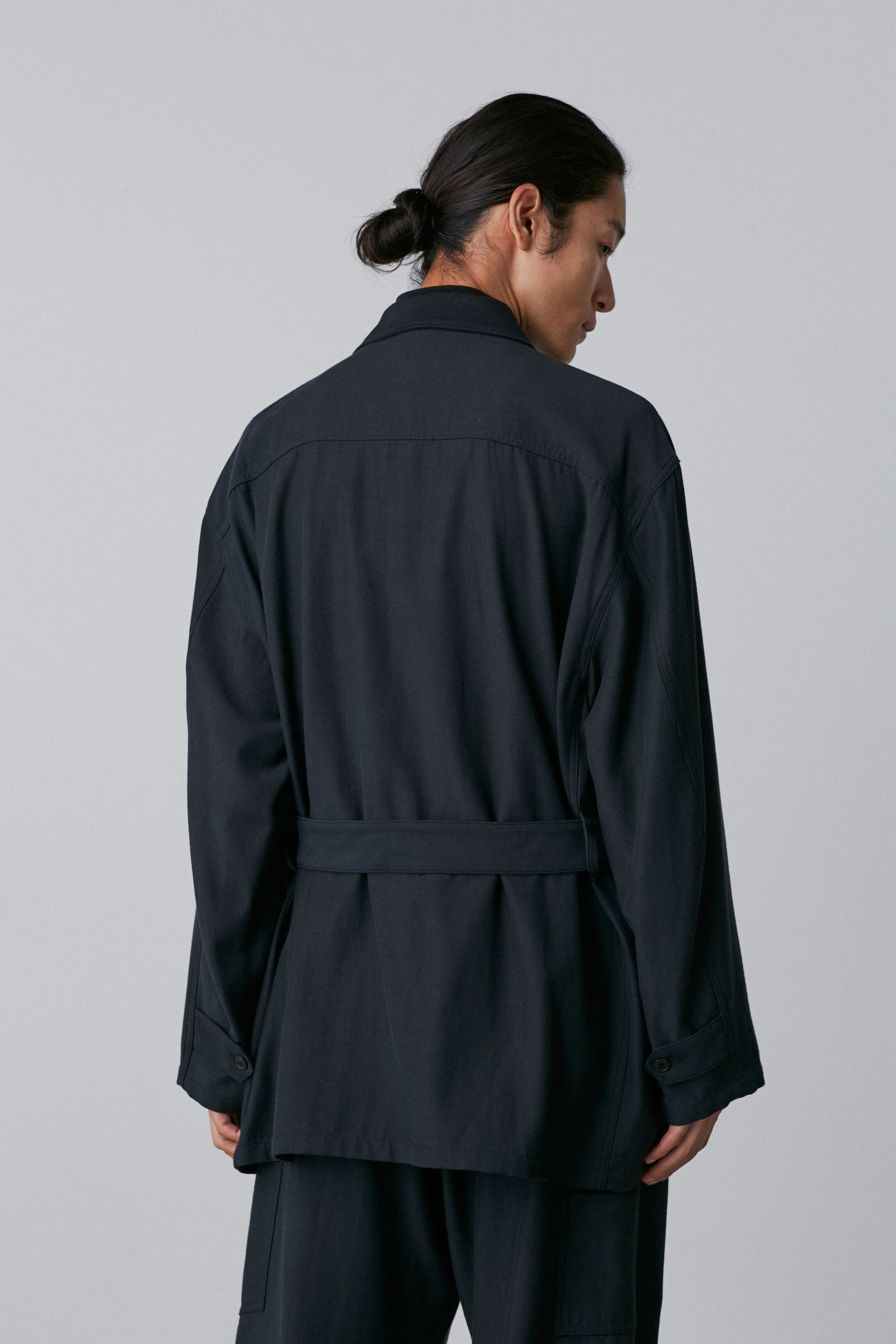 YLEVE 「YLEVE / VISCOSE COTTON COVERALL JACKET」|ブルゾン・スタジャン|