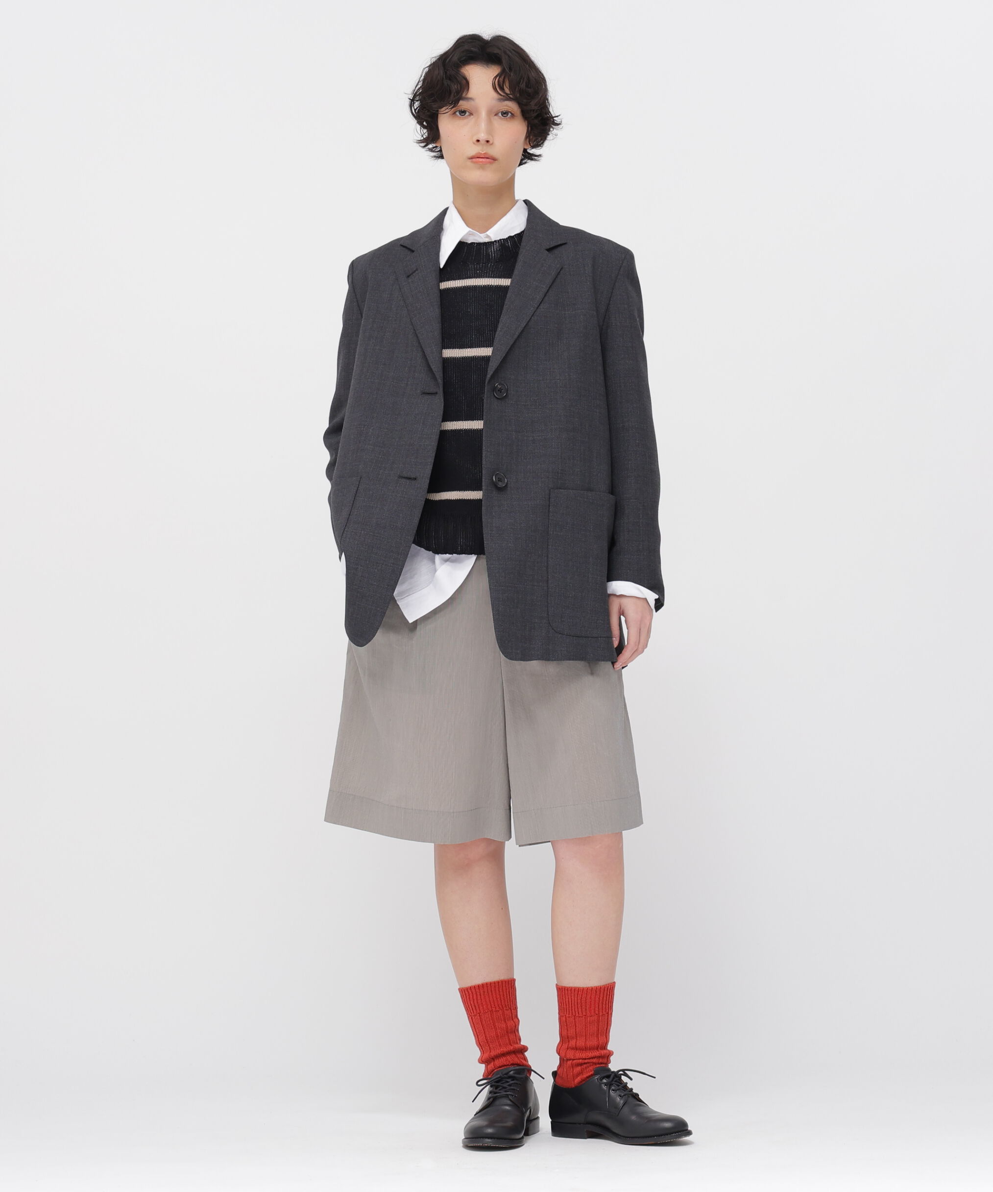  「CRISP WOOL PLAINWEAVE JACKET」|その他|