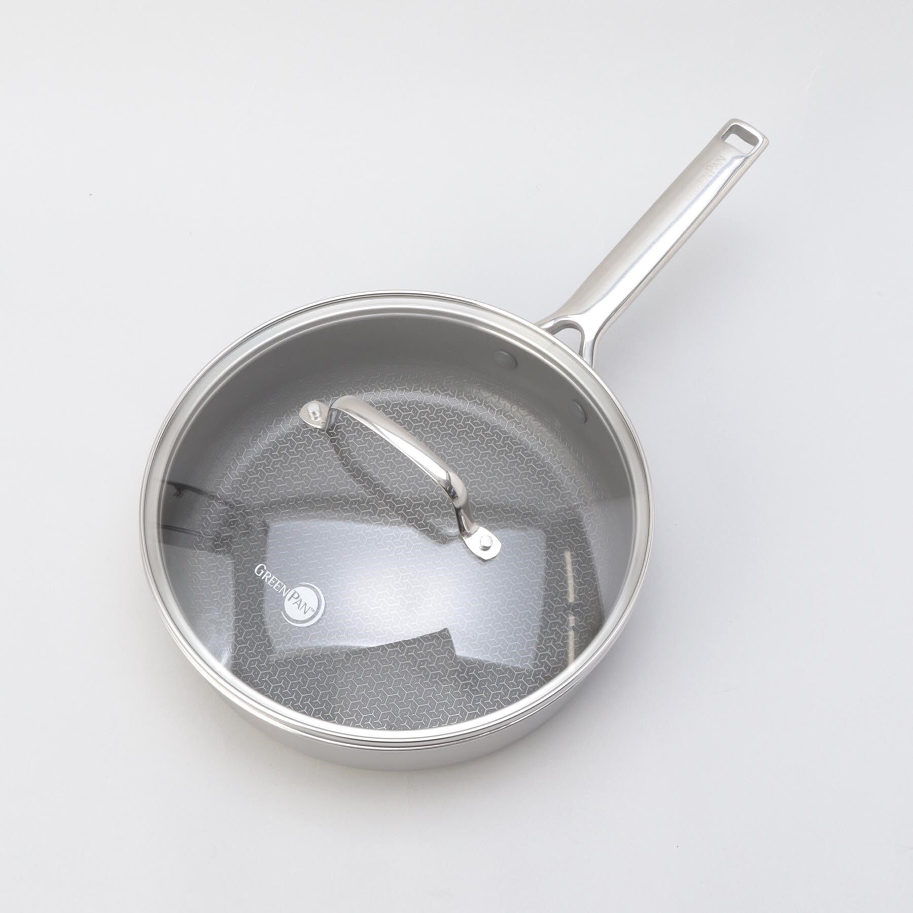 212 KITCHEN STORE「エーペックス 深型フライパン 24cm ガラス蓋付き ＜GreenPan  グリーンパン＞」|食器・キッチングッズ|